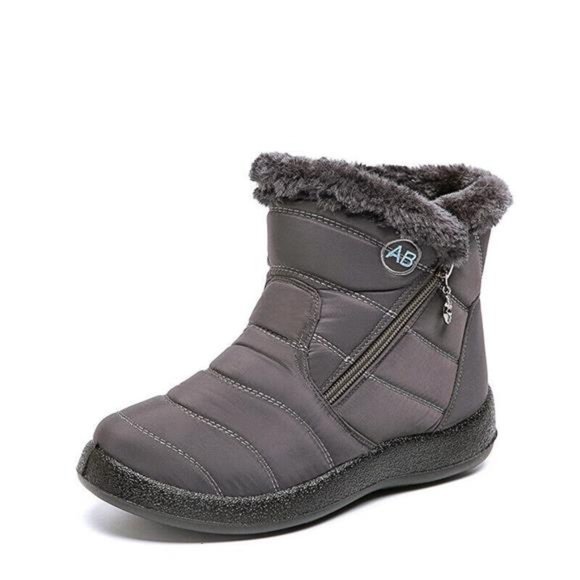 Ladies Snow Winter Boots Furlined Warm Boots Shoes - Picture 7 of 10